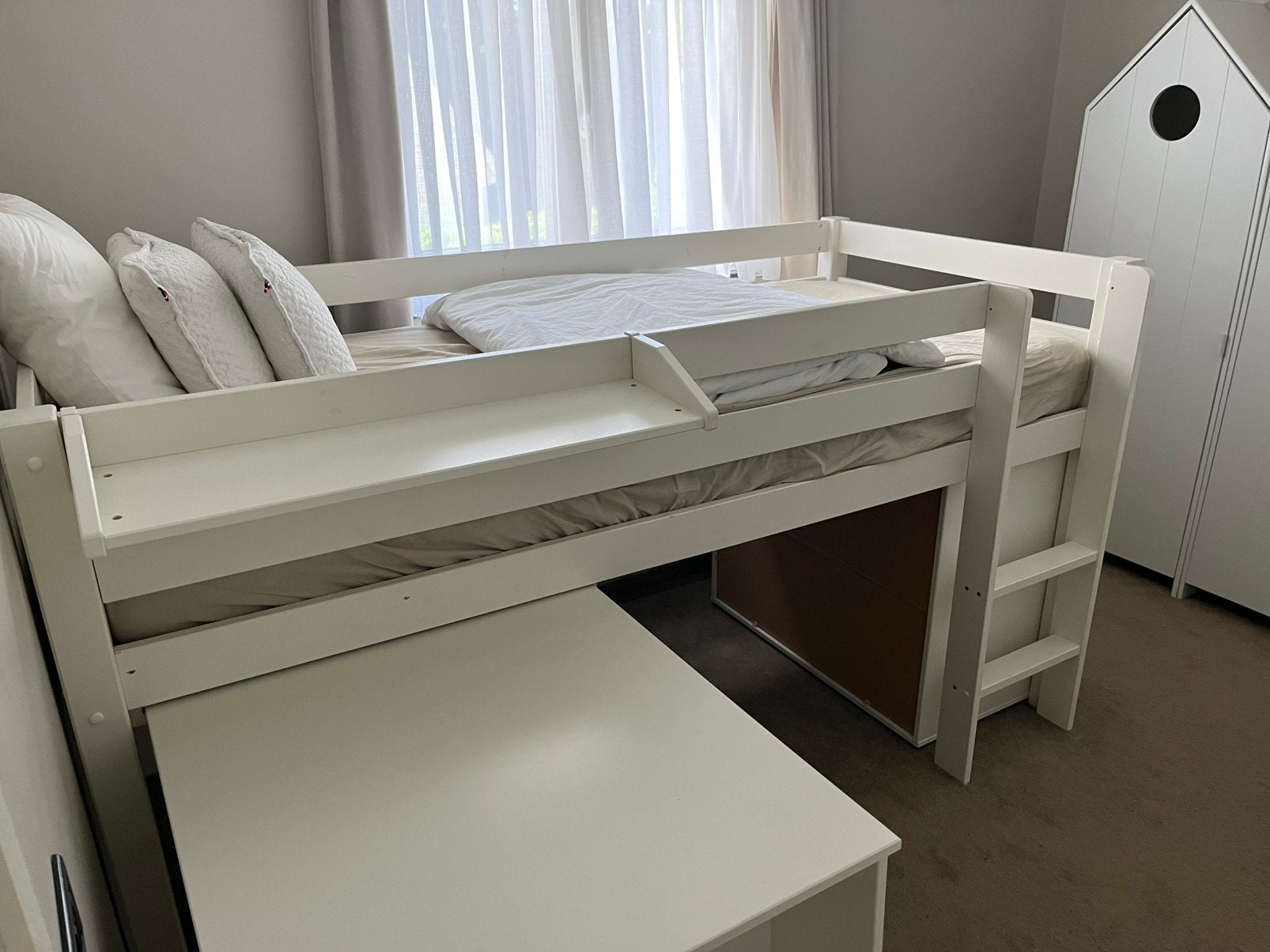 Chambre enfant complète avec matelas, Enlèvement, Utilisé, Lits superposés