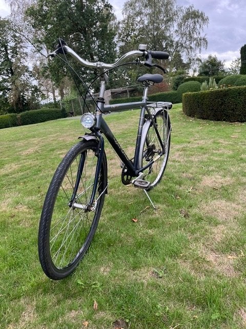 Herenfiets Oxford, Gebruikt, Velgrem, Versnellingen, 53 tot 57 cm