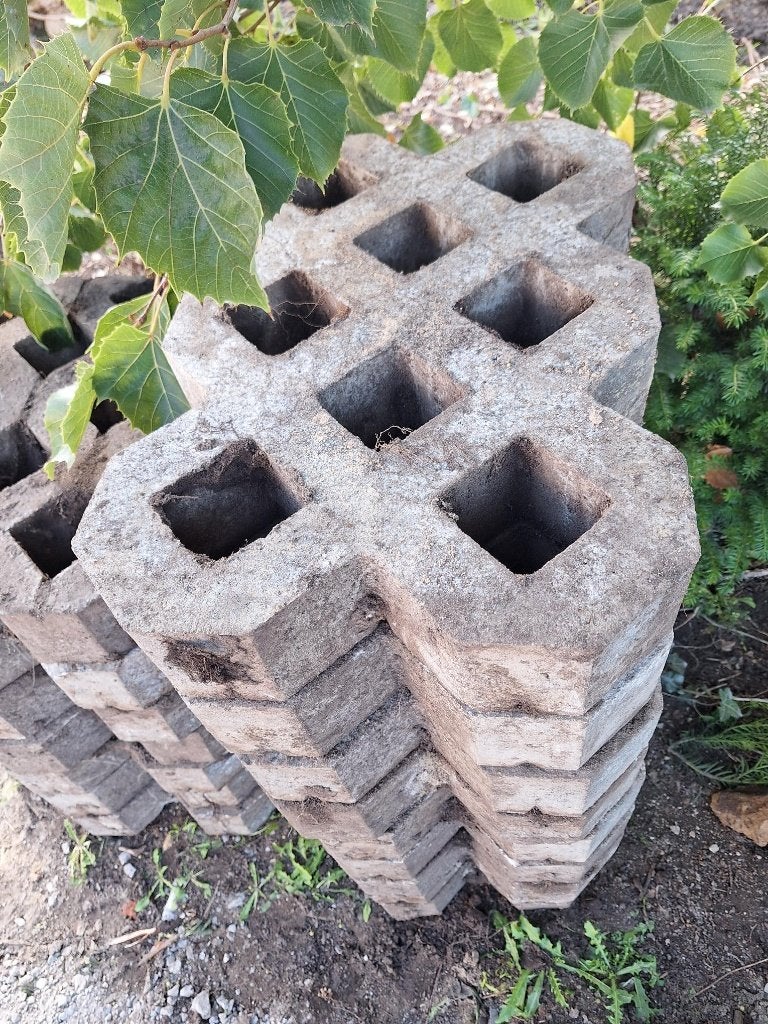 Grasdallen, Tuin en Terras, Ophalen, Gebruikt, Overige typen, Minder dan 5 m²