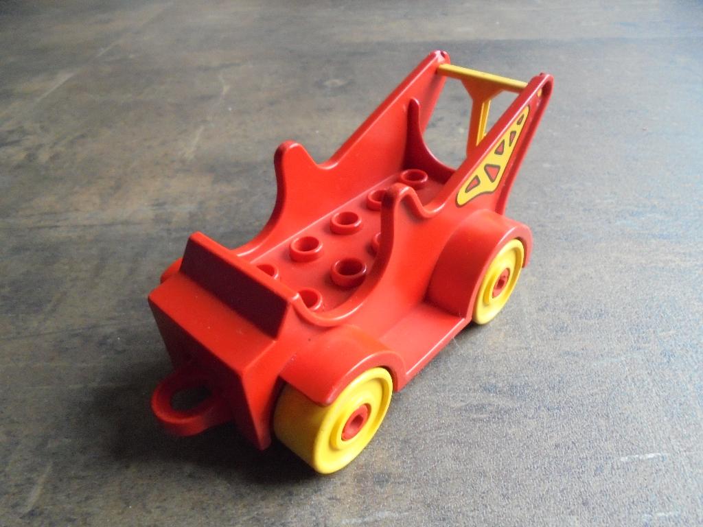 Lego Duplo Car Base 2x6 with Body Truck (zie foto's), Envoi, Utilisé, Briques en vrac, Duplo