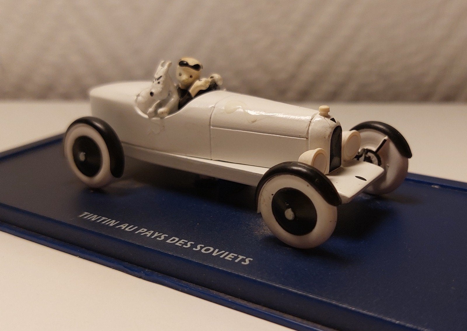 Voiture TINTIN Atlas 1/43 « L'Amilcar, années 1920 », Enlèvement ou Envoi, Tintin, Utilisé, Statue ou Figurine