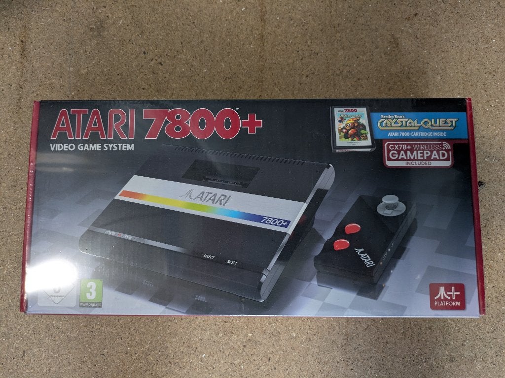 Atari 7800+, Games en Spelcomputers, Spelcomputers | Atari, Ophalen, Met games, Atari 7800 of Flashback, Nieuw