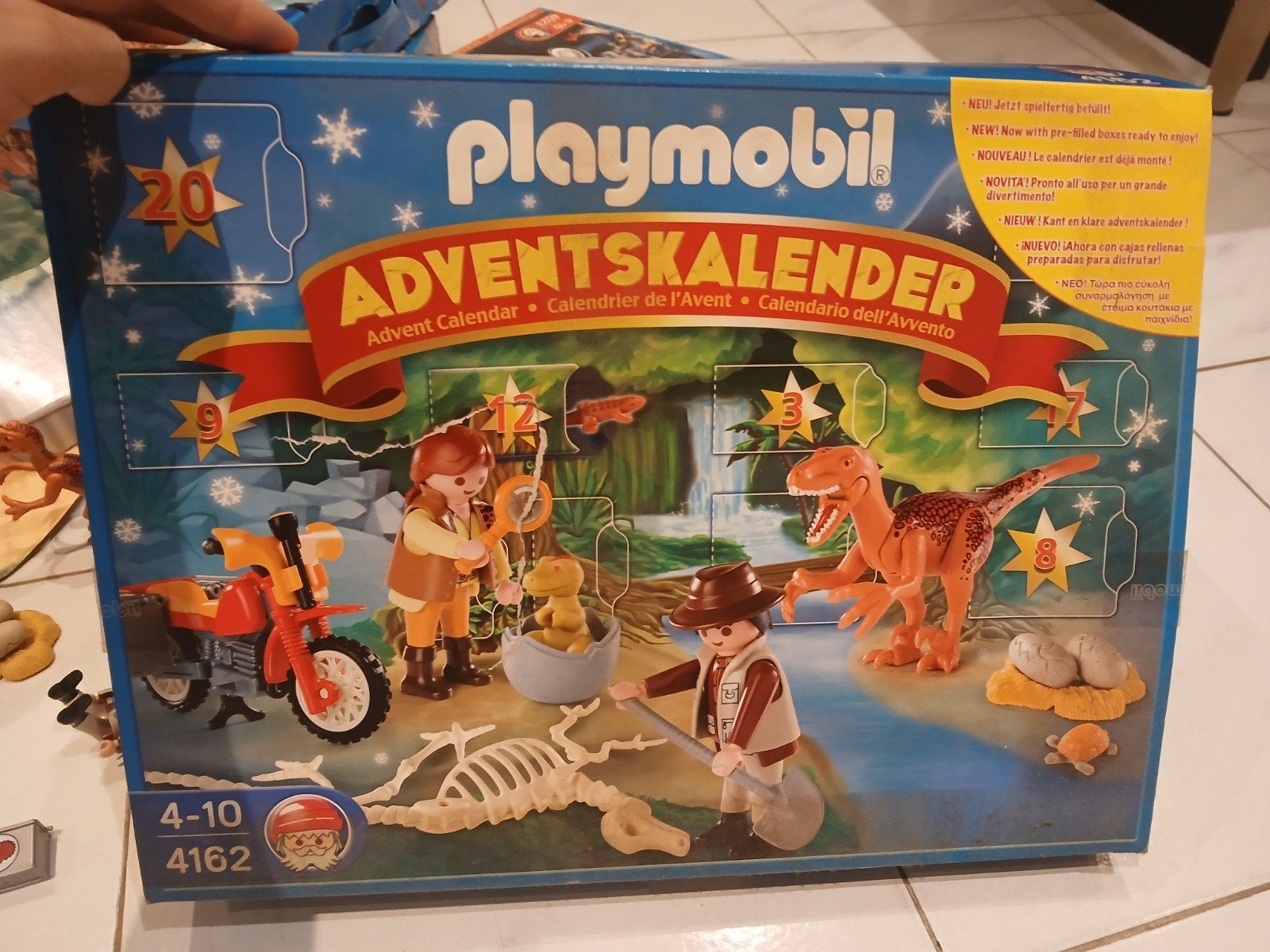 Playmobil 4162 – Dinosaurusexpeditie – compleet met doos, Gebruikt, Complete set, Figuren, Historisch