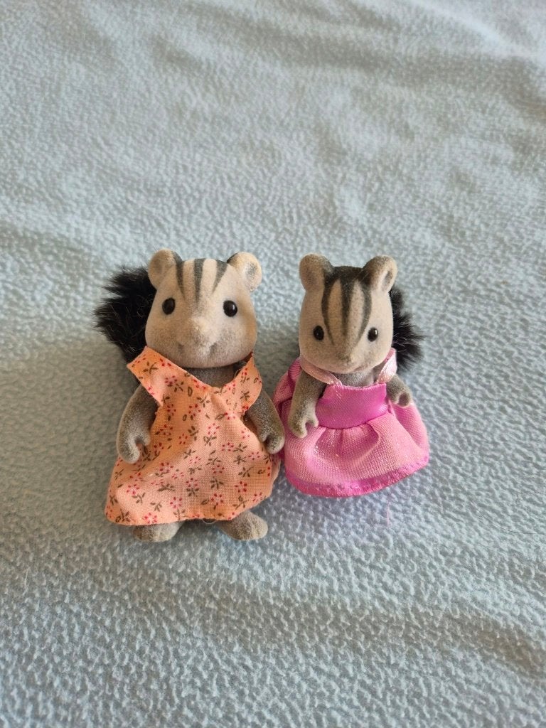 Sylvanian - Enfants écureuils, Enlèvement ou Envoi, Comme neuf, Poupée de maison de poupées