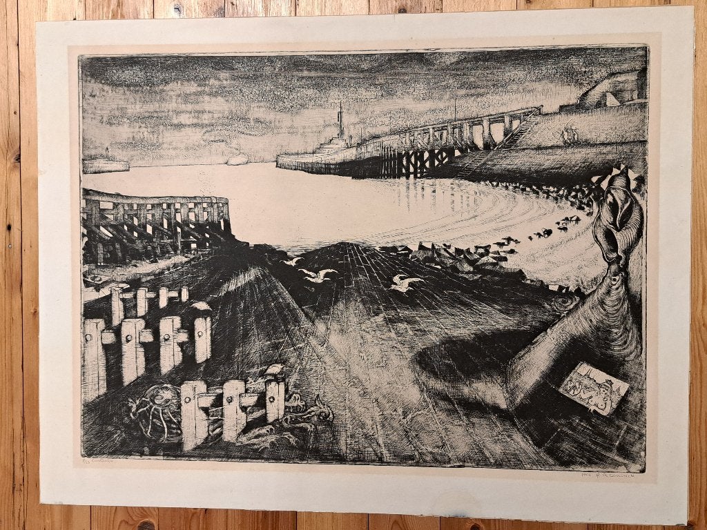 Gravure, Enlèvement, Eau-forte, Numéroté