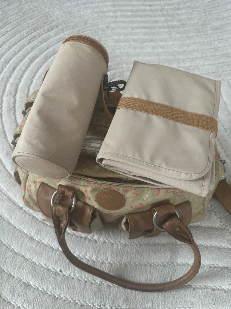 Luiertas, Kinderen en Baby's, Ophalen, Gebruikt, Bruin, Verzorgingstas