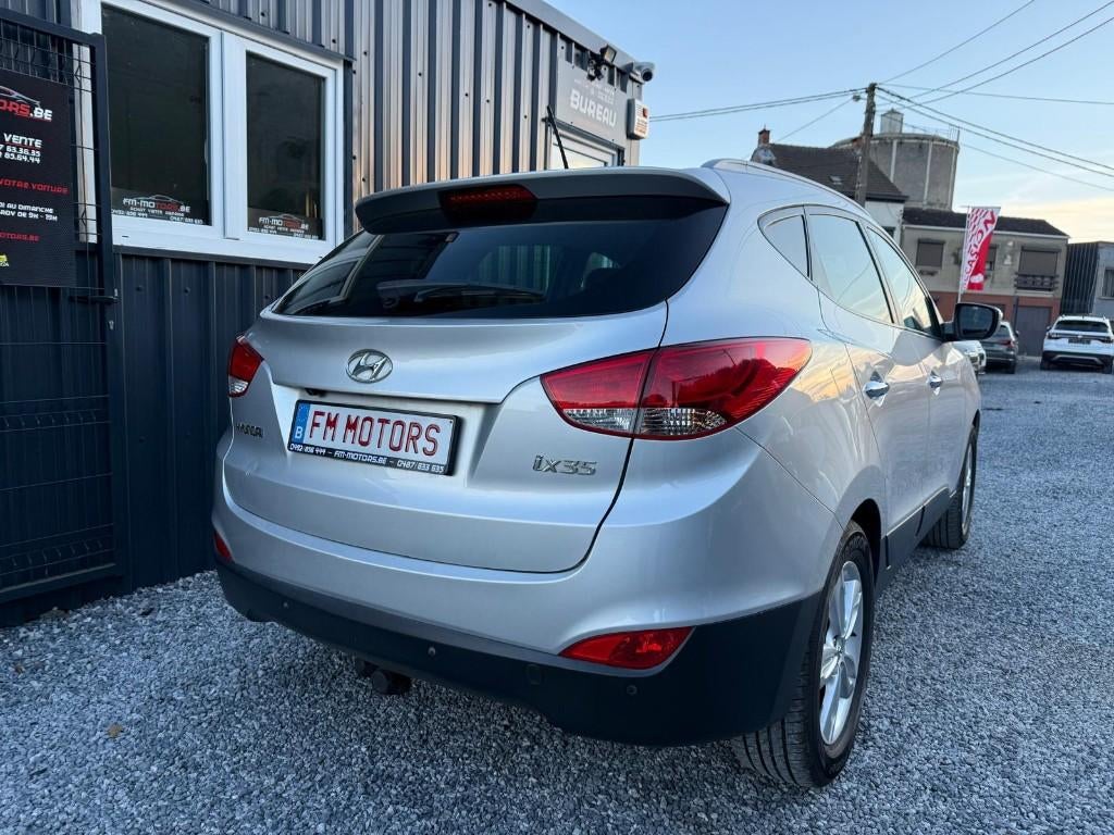Hyundai iX35 2.0i/ 1ste hands/GPS/leer/onderhoud+garantie, Zwart, 4 cilinders, 5 zetels, 5 deurs