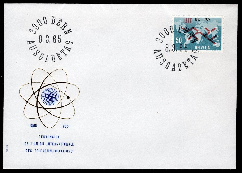 SUISSE Yt. 746 FDC 1965, Envoi