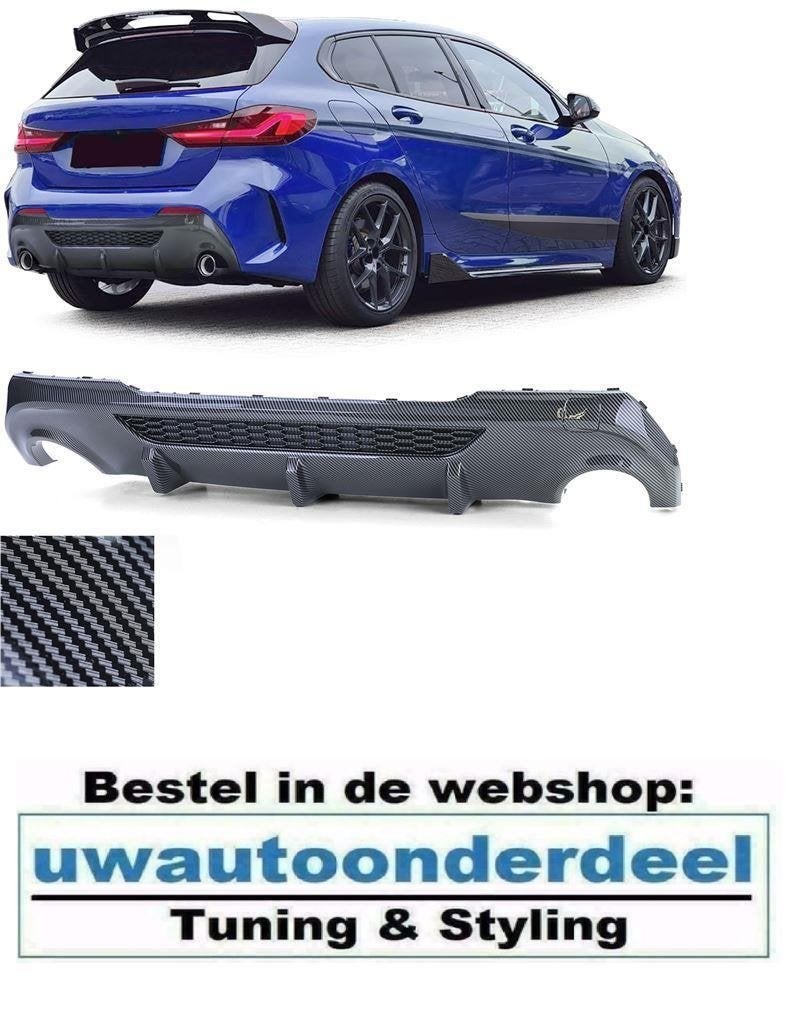 Diffuser Carbon Look Voor Bmw 1 serie F40 M Pack, Verzenden
