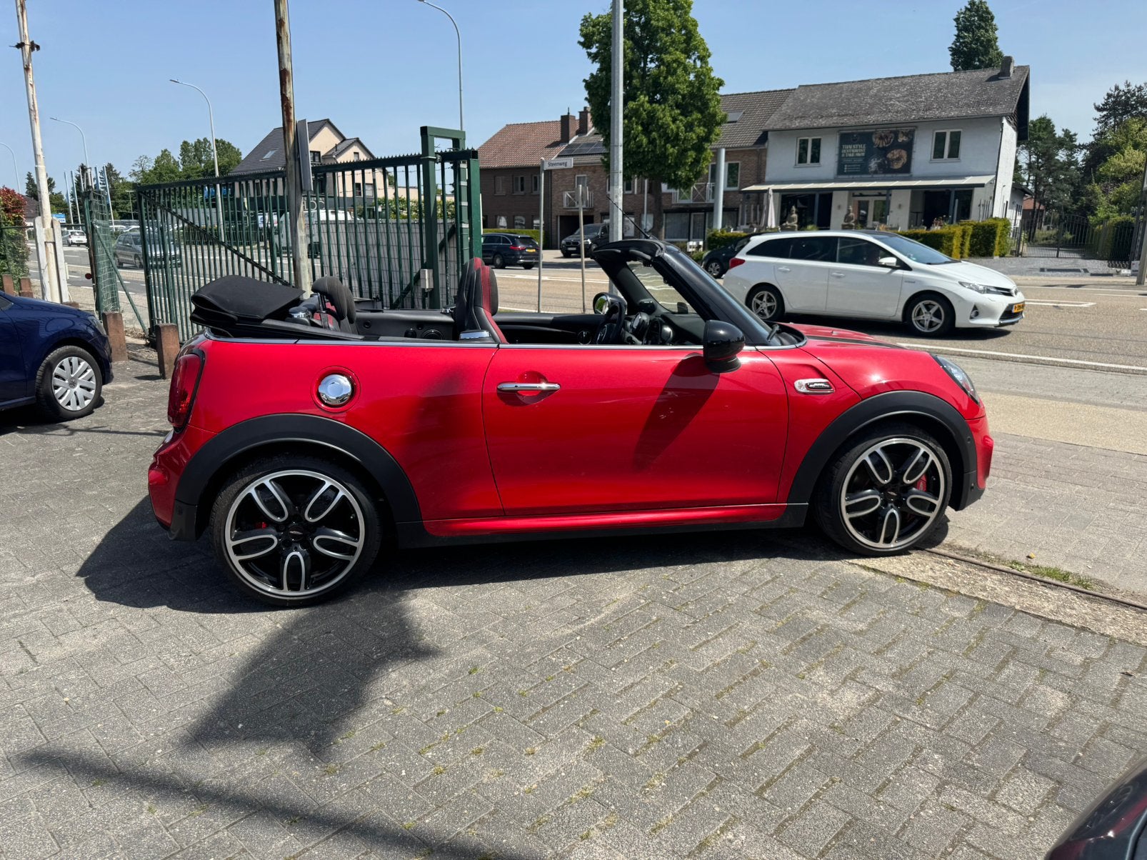Mini cooper S cabrio john cooper works automaat, Autos, Mini, Entreprise, Achat, Cabrio, ABS, Caméra de recul, Phares directionnels