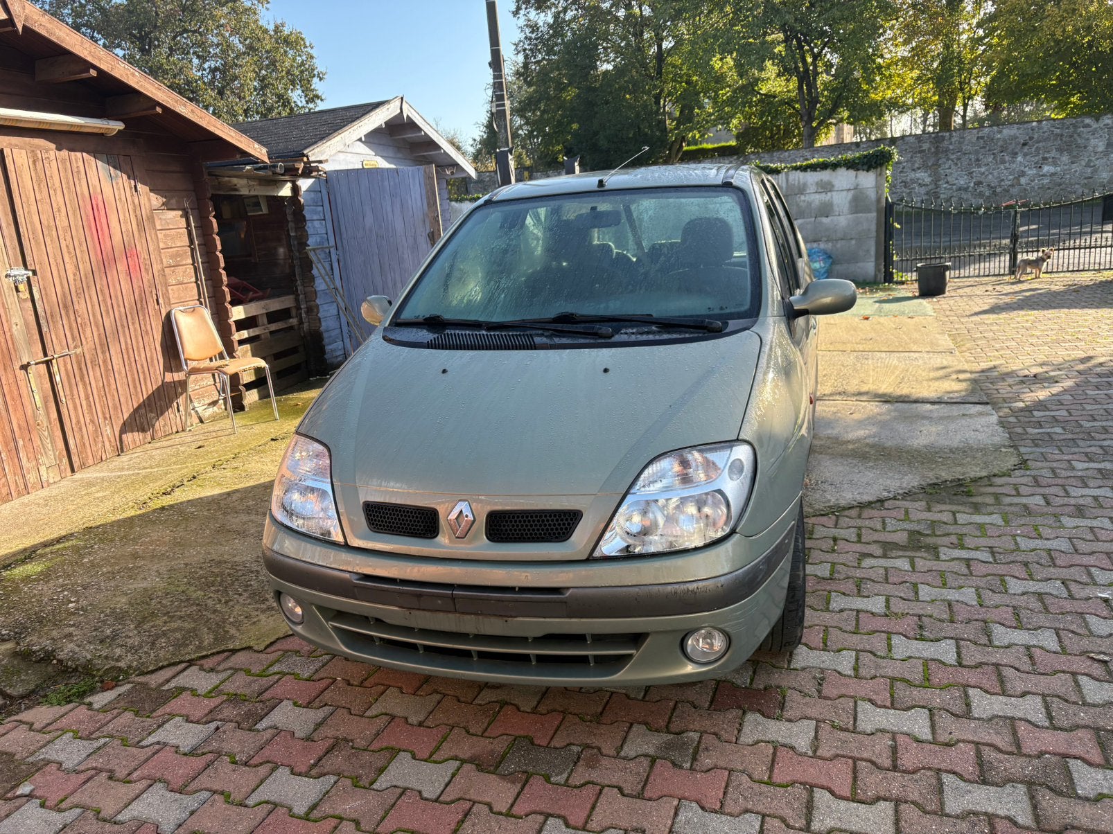 Te koop Renault Cenic bouwjaar 2002 cilinders 1400, Auto's, Voorwielaandrijving, Stof, Overige modellen, 4 cilinders