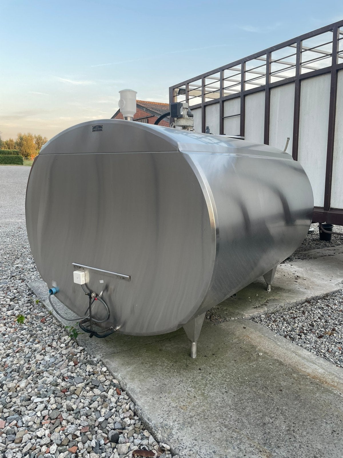 Réservoir à lait Alfa Laval, Articles professionnels, Enlèvement, Élevage, Technologie laitière