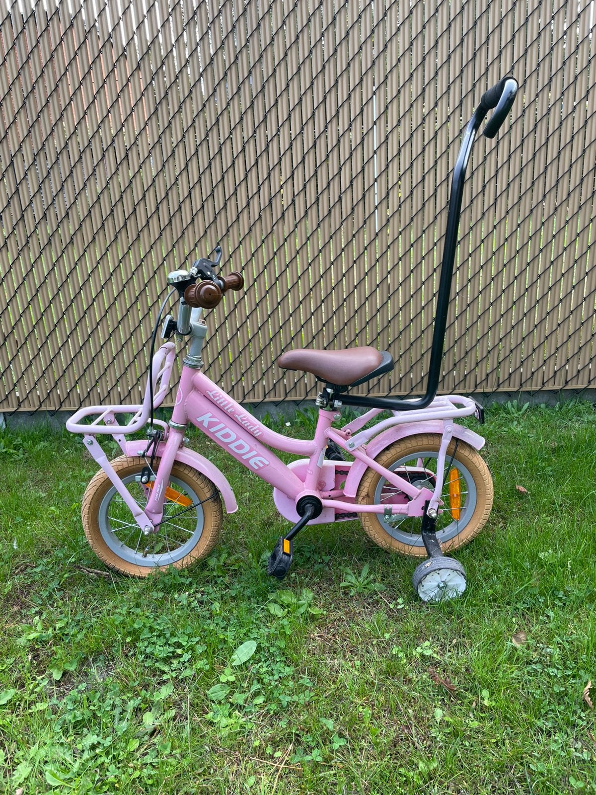 Kinderfiets 12inch, Fietsen en Brommers, Ophalen, Terugtraprem, Zijwieltjes, Minder dan 16 inch