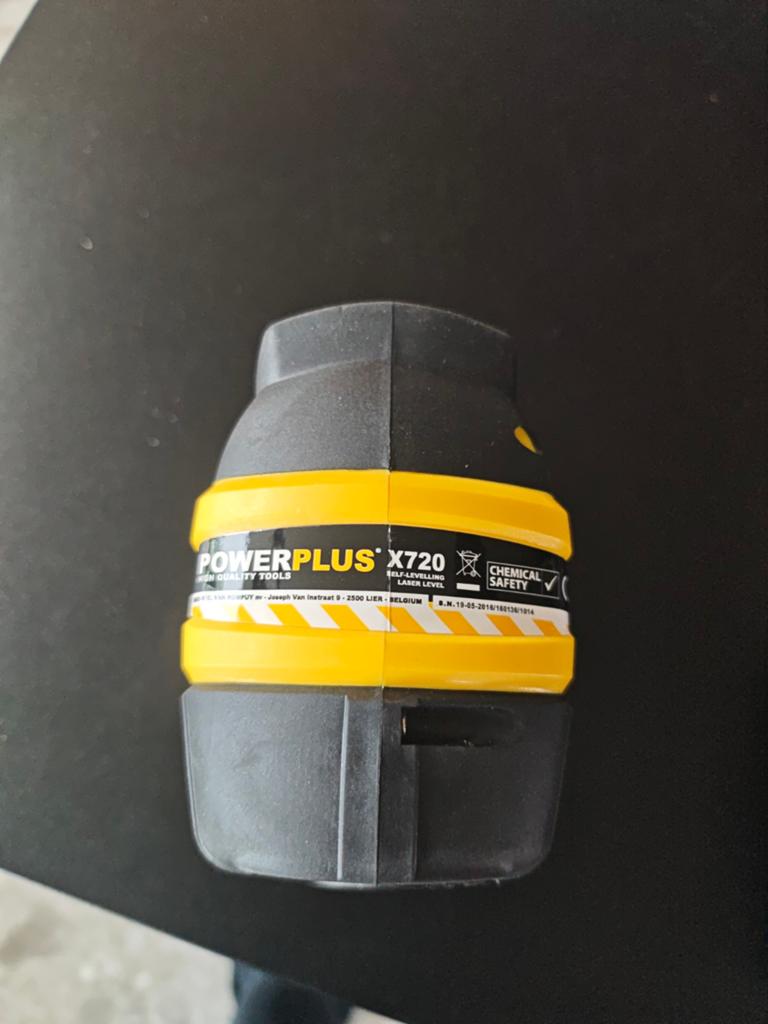 PowerPlus Zelfnivellerende Laserwaterpas POWX720, Doe-het-zelf en Bouw, Ophalen
