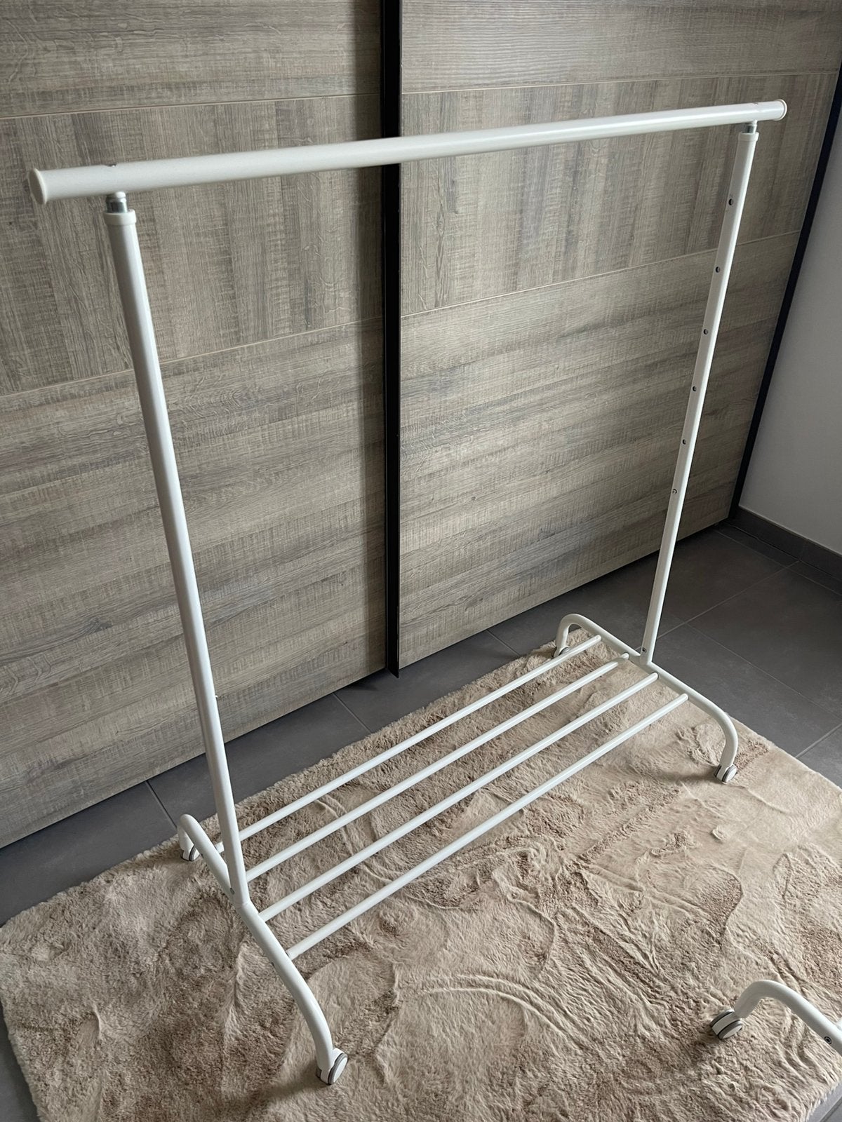 Kledingrekken 2x, Kleding | Dames, Ophalen, Met wielen, Gebruikt