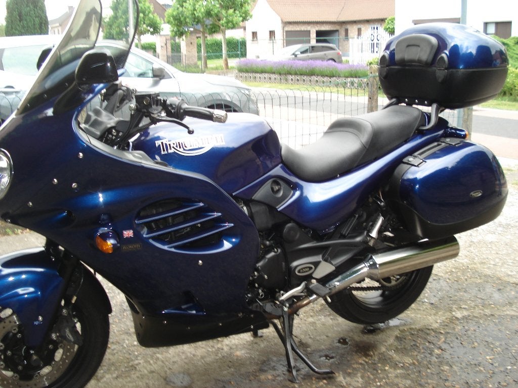 prachtige triumph trophy 1200 van 2001, Motos, Motos | Triumph, Poignées chauffantes, Permis Moto A, Tourisme, Occasion