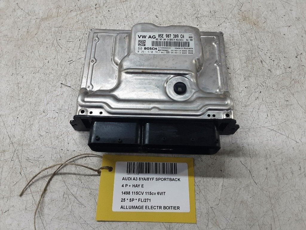 MODULE D ALLUMAGE Audi A3 Sportback (8YA) (05E907309CA), Auto-Union-Straße  1,
85057  Ingolstadt, DE, Info@audi.de, Audi, Utilisé