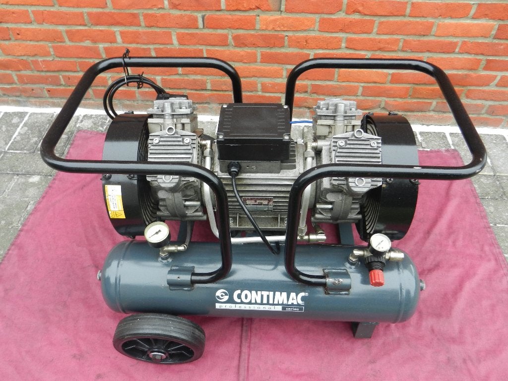 Contimac 480/10/11+11W Professional Compressor, Doe-het-zelf en Bouw, Compressors, Ophalen, 10 bar of meer, 400 tot 800 liter/min