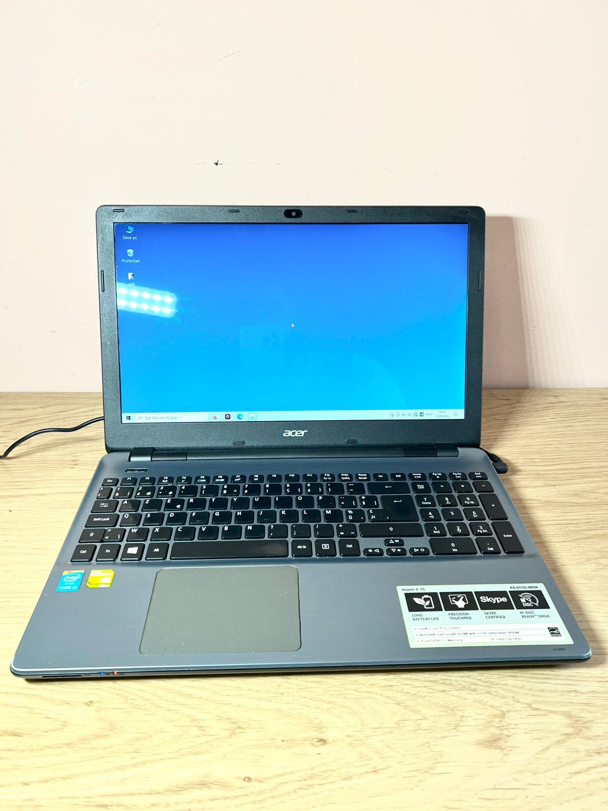 Acer Aspire i5, Informatique & Logiciels, Chargeurs d'ordinateur portable, Enlèvement ou Envoi, Comme neuf