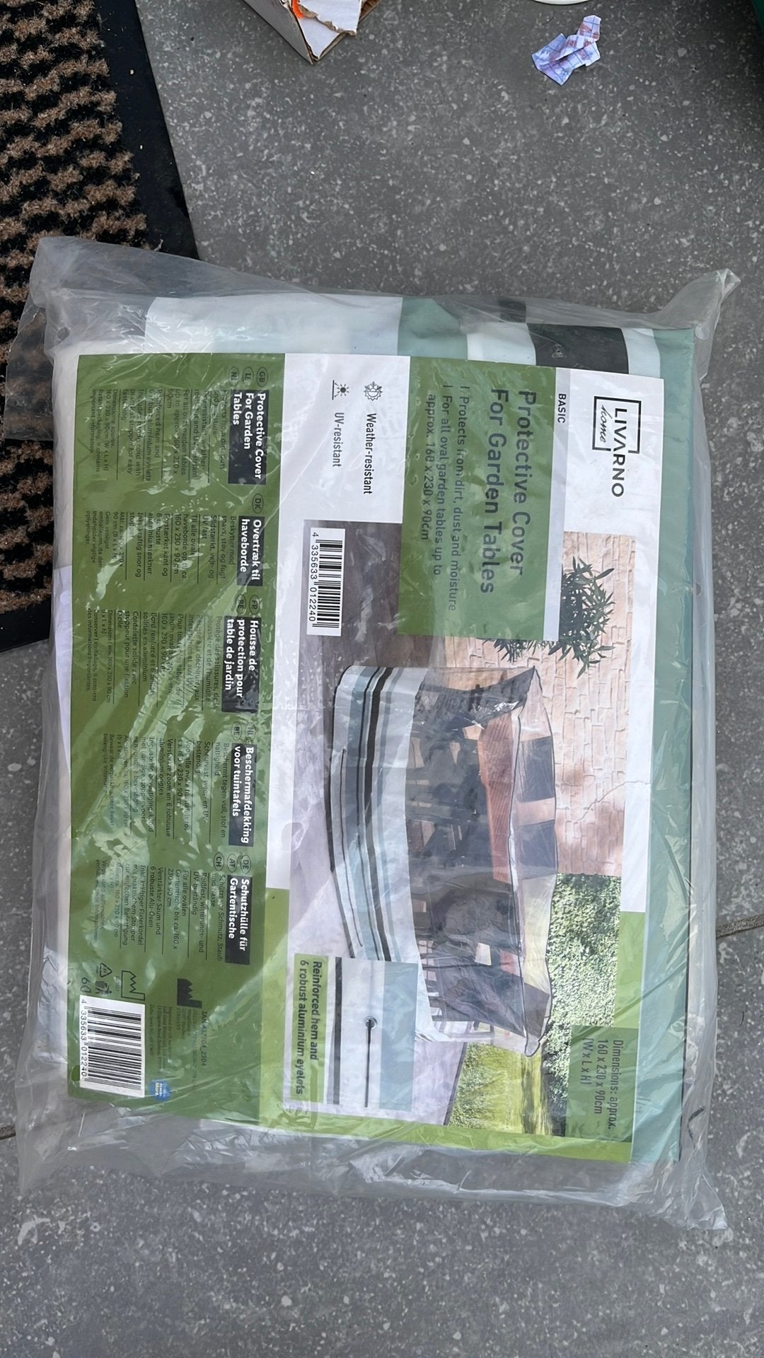 Protection pour tables et chaises de jardin, Jardin & Terrasse, Enlèvement, Comme neuf