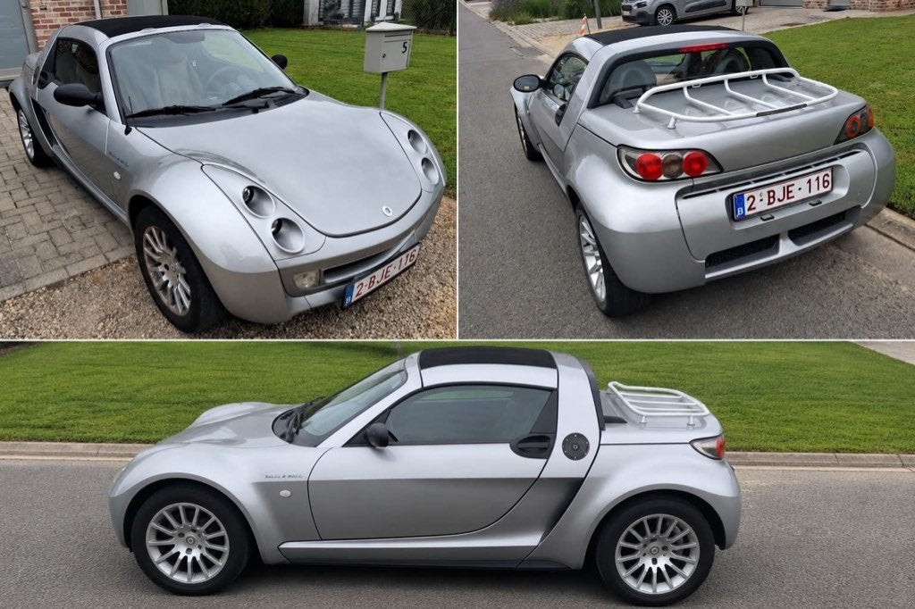 Smart Roadster - versie Miles & Miles oplage 5 stuks, Cuir, Argent ou Gris, Achat, Cabriolet