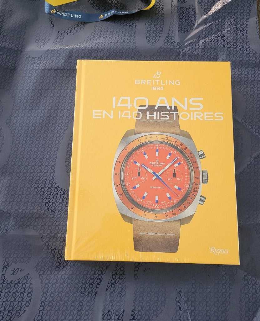 Breitling '140 ans 140 histoires' - verzamelboek, Boeken, Stock en Verzamelingen, Ophalen of Verzenden, Nieuw, Overige