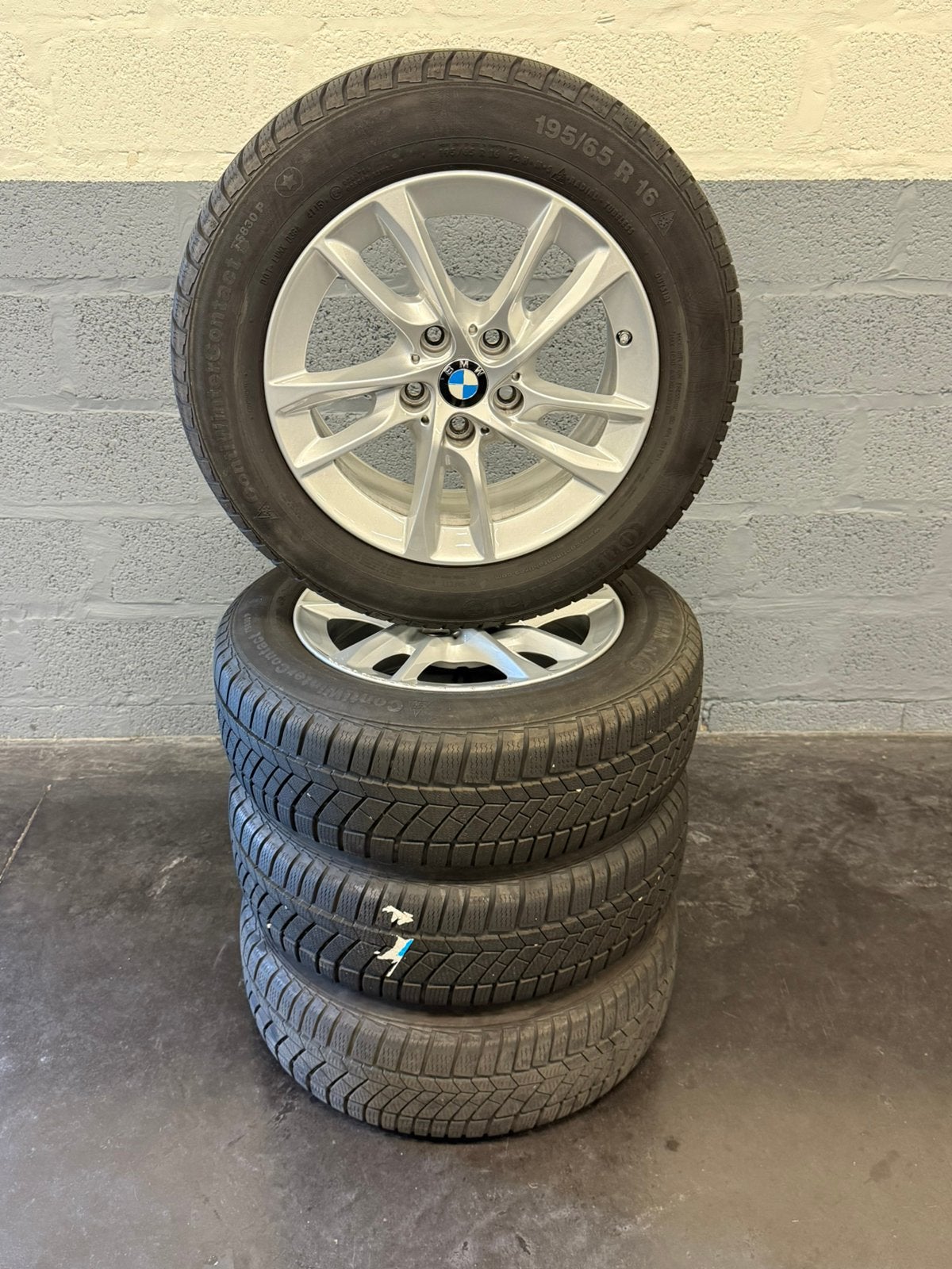BMW 2 serie active tourer en gran tourer (F45&F46) WINTER, Ophalen, Gebruikt, 16 inch, Banden en Velgen