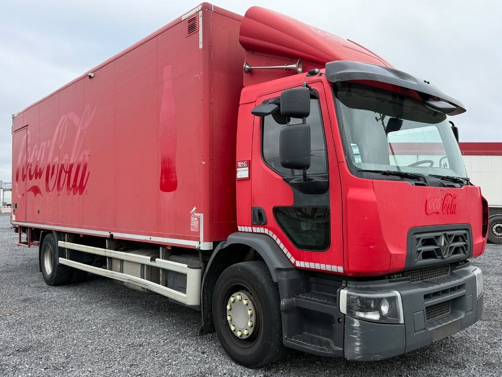 Renault D320 WIDE Laadklep 3T*VOLLEDIG LUCHTVERING*kast 8M, Auto's, Automaat, Euro 6, Verwarmde buitenspiegels, Renault
