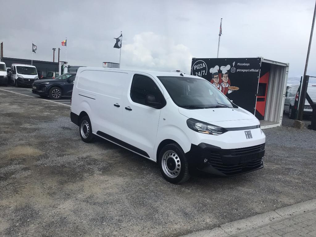 fiat scudo l3 20jtd 145pk automaat 2024 44000km 19950e ex, Auto's, 4 cilinders, Wit, Bedrijf, Diesel