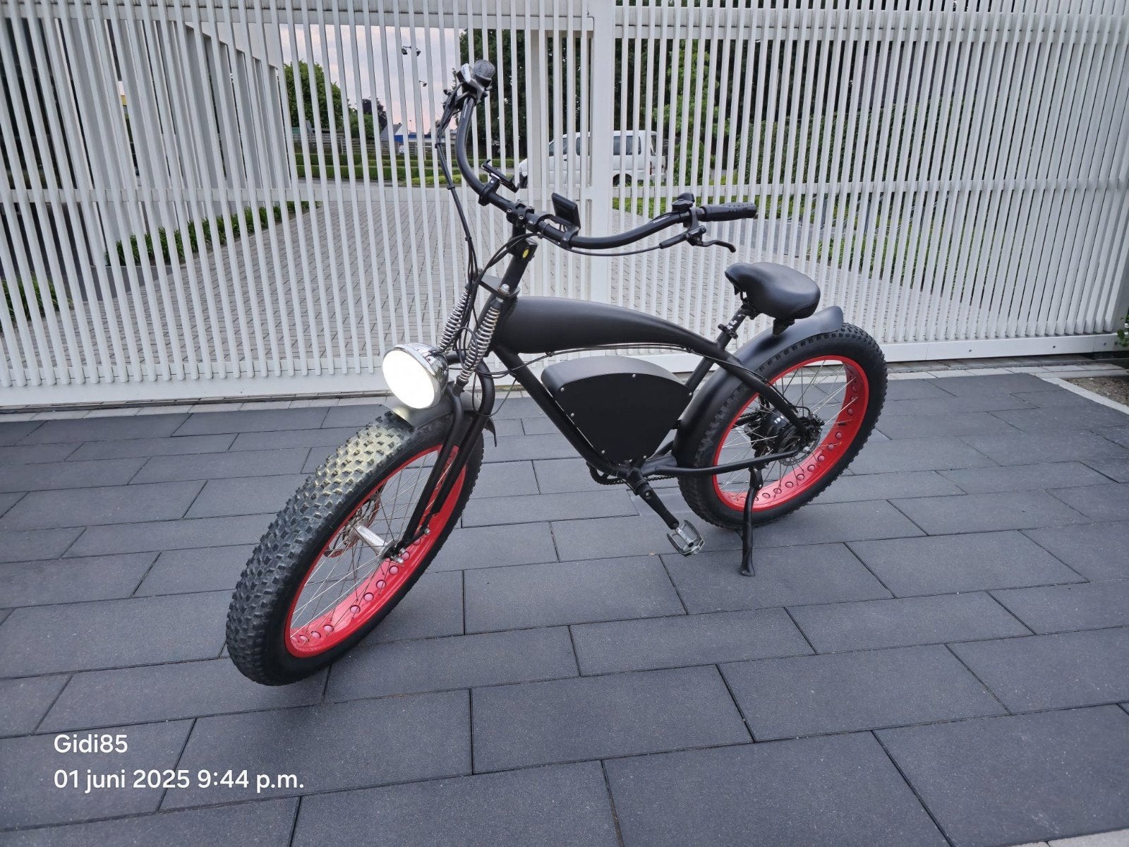 Elektrische fiets, Fietsen en Brommers, Ophalen, Schijfrem, Cruiser