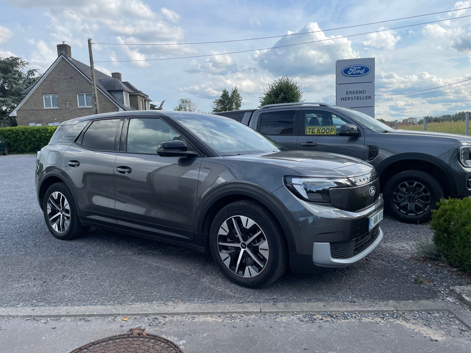 Ford Explorer PREMIUM 79 Kwh, Auto's, Dealer onderhouden, SUV of Terreinwagen, Zilver of Grijs, Te koop