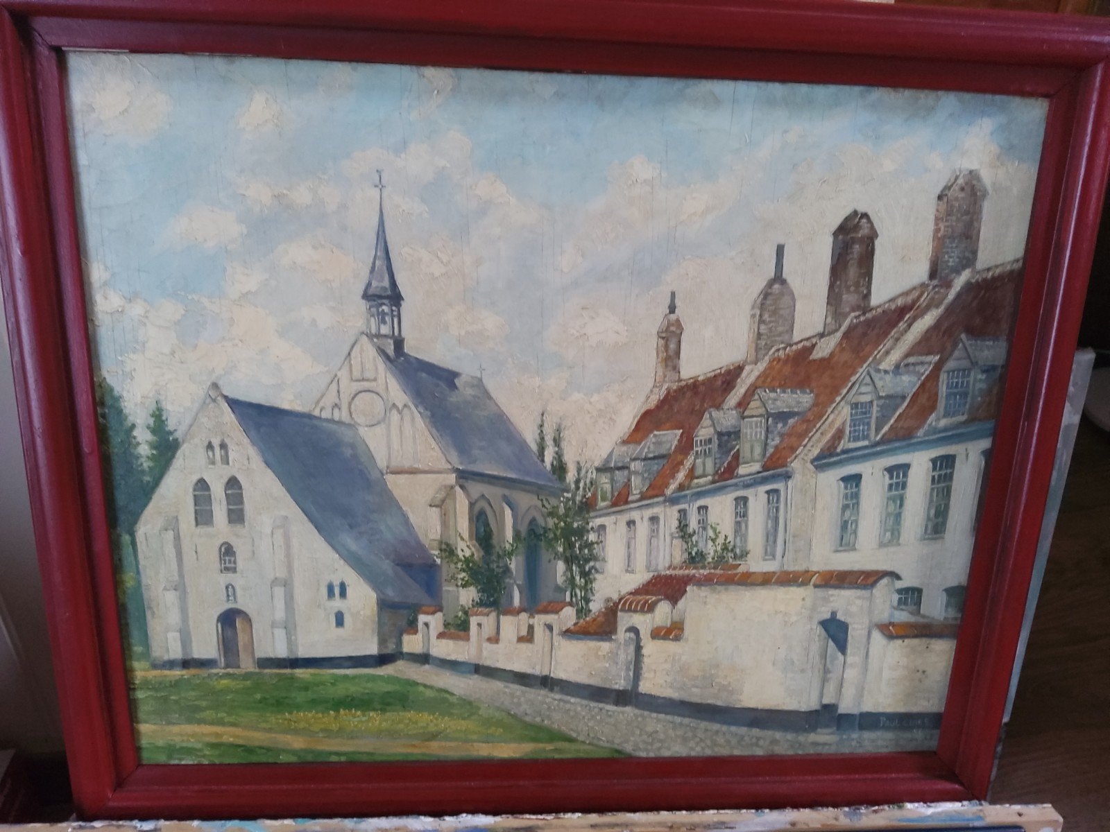 Olieverf  schilderij  van Paul Claes, Antiquités & Art, Enlèvement ou Envoi