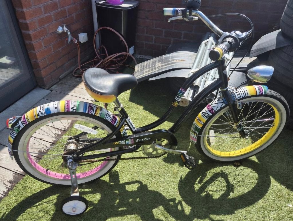 Kinderfiets, Ophalen, Zijwieltjes, Electra Savnnah, 16 tot 20 inch