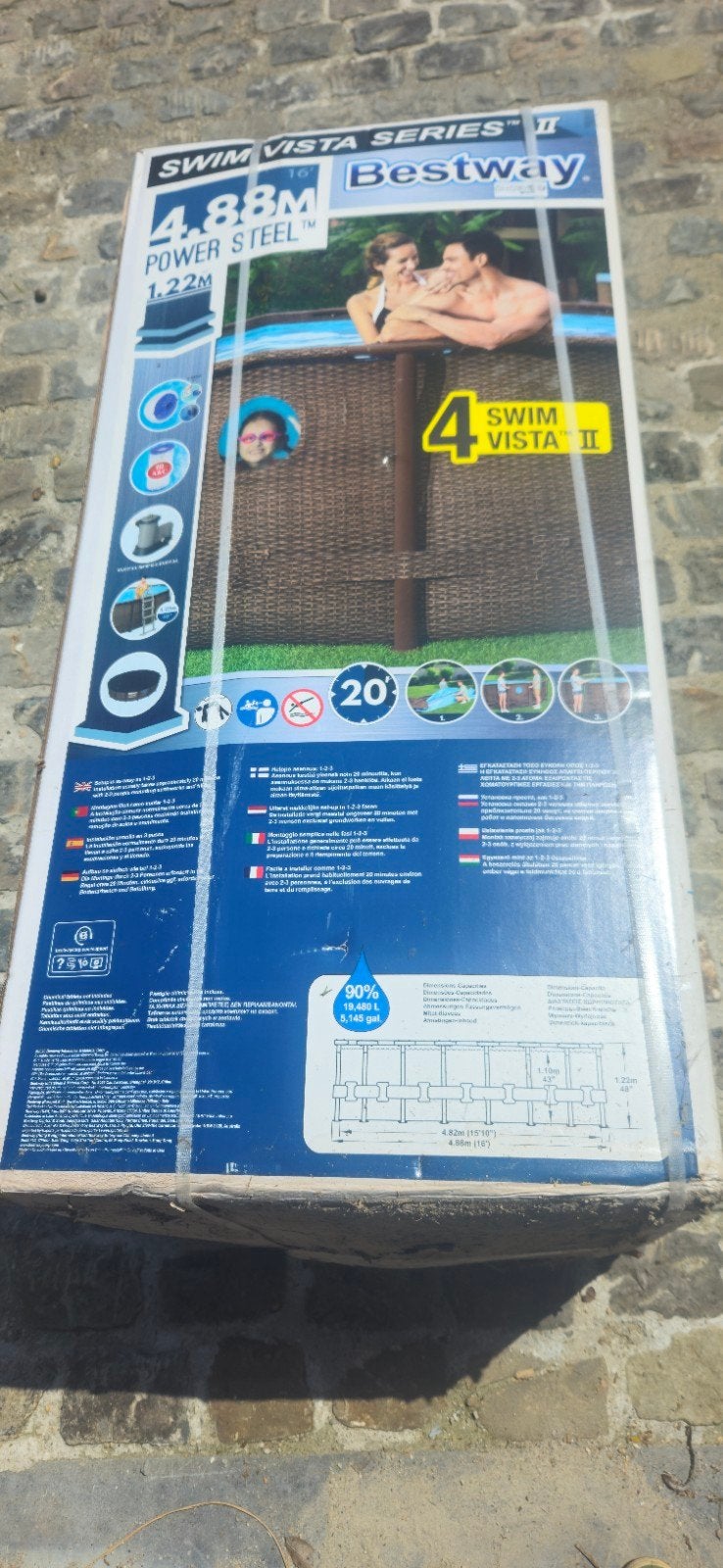 Grande piscine neuve et complète, Jardin & Terrasse, Filtre