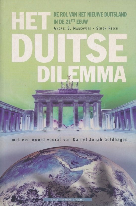 Te Koop Boek HET DUITSE DILEMMA Andrei S. Markovits, Andrei S. Markovits, Enlèvement ou Envoi, Utilisé, 20e siècle ou après