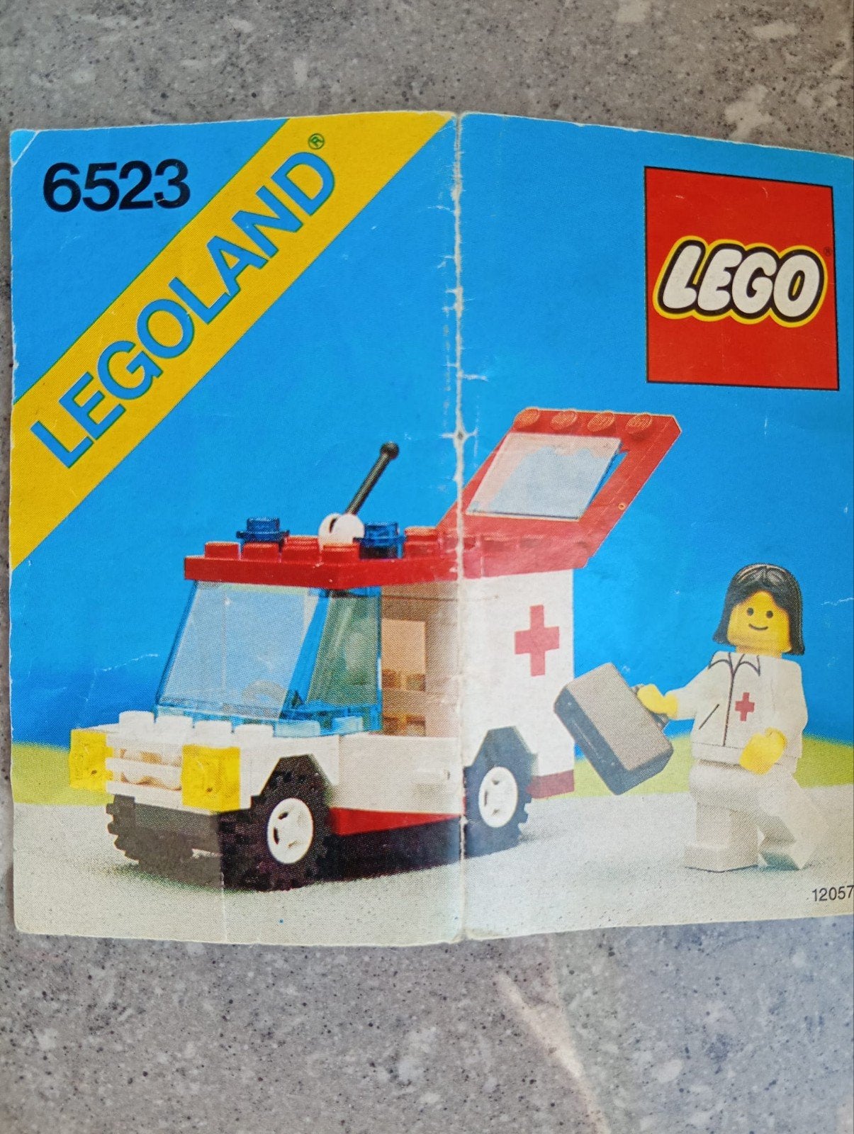 Ambulance LEGOLAND, Lego, Ensemble complet, Comme neuf, Enlèvement