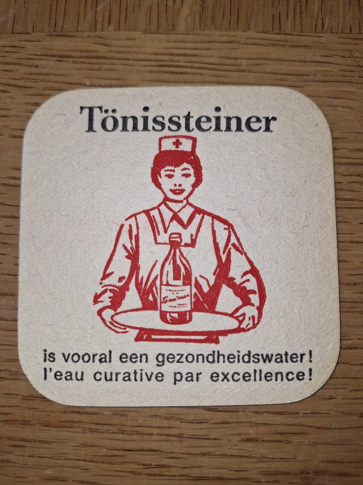oud bierviltje Tonisteiner limonade, Verzamelen, Ophalen of Verzenden