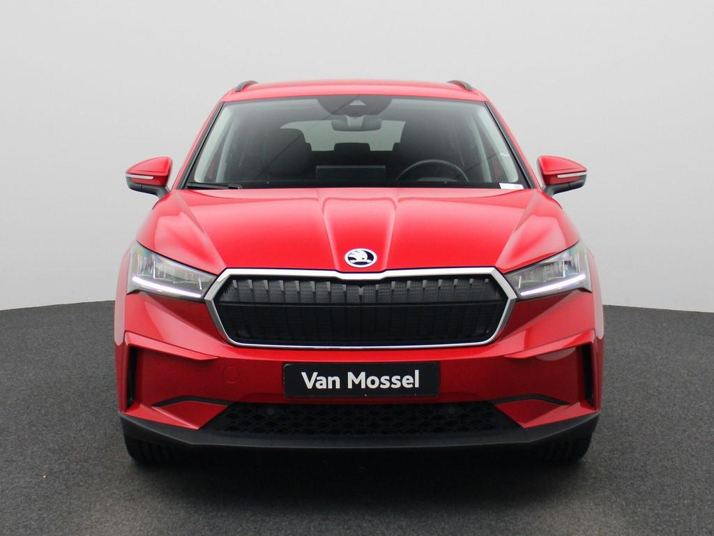Skoda Enyaq iV 60 PDC | Bluetooth| Zetelverwarming | Carplay, Auto's, Automaat, 397 km, Achterwielaandrijving, Zwart