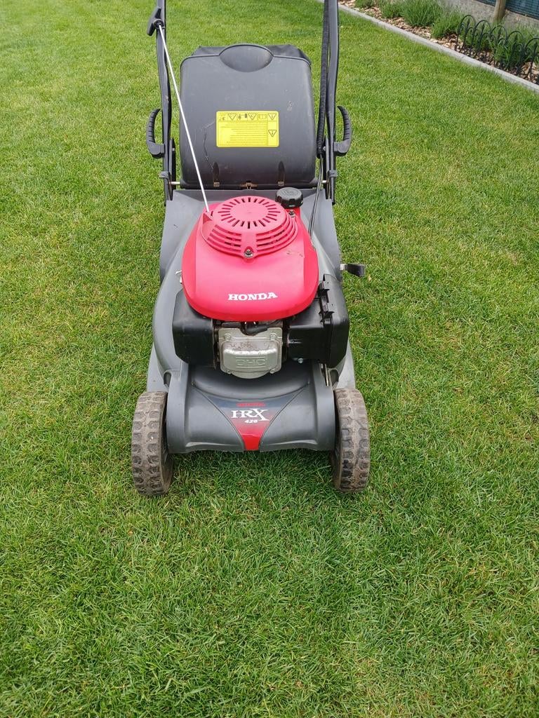 Honda hrx426 geen zelftrekker, Ophalen, Opvangbak