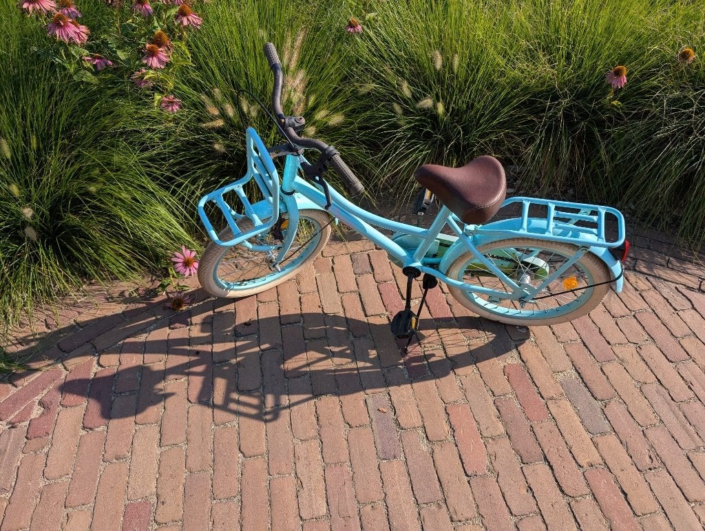 Meisjesfiets 18 inch, Fietsen en Brommers, Ophalen, Gebruikt, 18 inch
