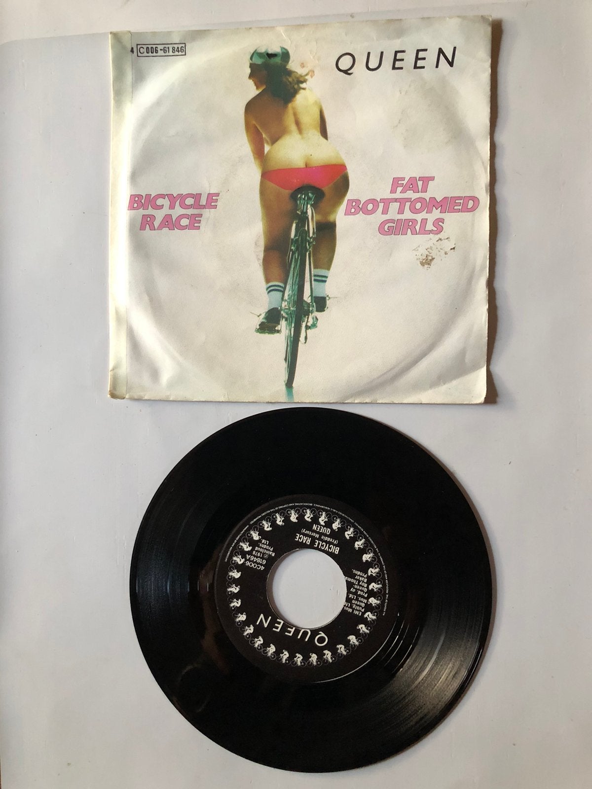 Queen: bicycle race ( 1978), Verzenden, Zo goed als nieuw