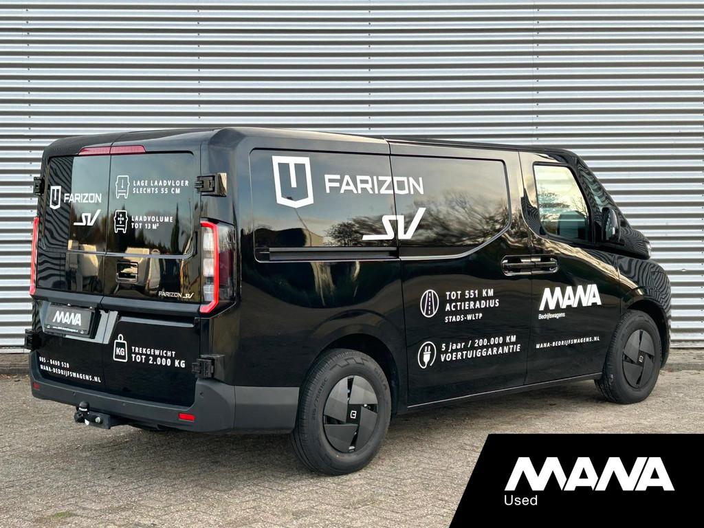 Farizon SV L1H1 83 kWh / 232 PK Lanceringseditie Trekhaak Ac, Gebruikt, Zwart, Parkeersensor, Te koop