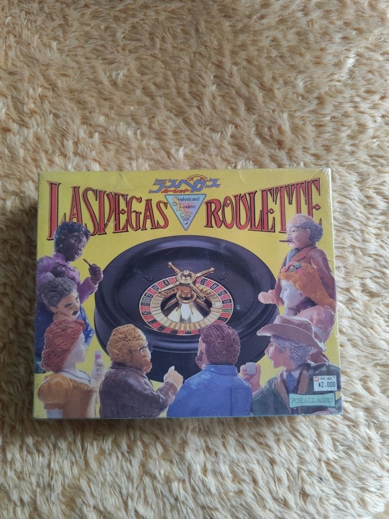 Jeux societe vintage Las Vegas Roulette -(sous blister), Enlèvement ou Envoi, Neuf, Hanayama