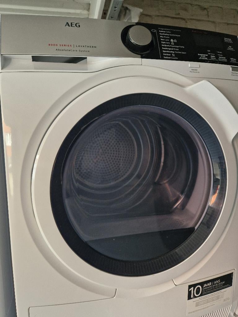 Sèche linge AEG pompe à chaleur A +++. Série 8000, Electroménager, Sèche-linge, Enlèvement, Comme neuf, Chargeur frontal