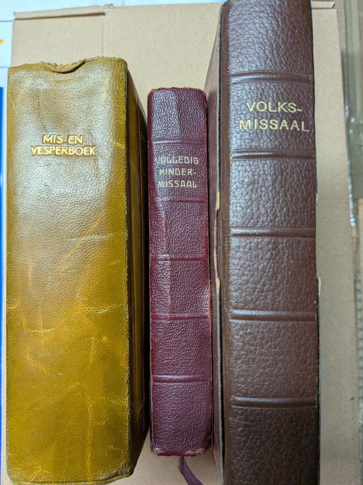Volksmissaal - kindermissaal en mis en vesperboek, Ophalen of Verzenden, Gebruikt, Boek, Christendom | Katholiek