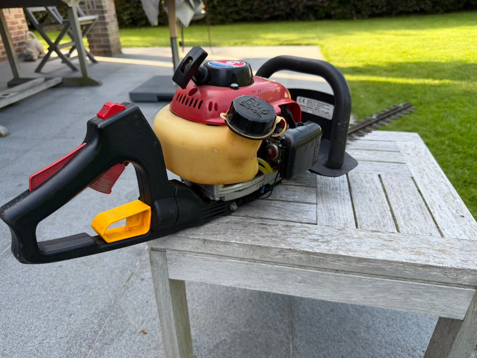 Professionele heggenschaar Maruyama HT2350D-RX, Ophalen of Verzenden, Gebruikt, Benzine