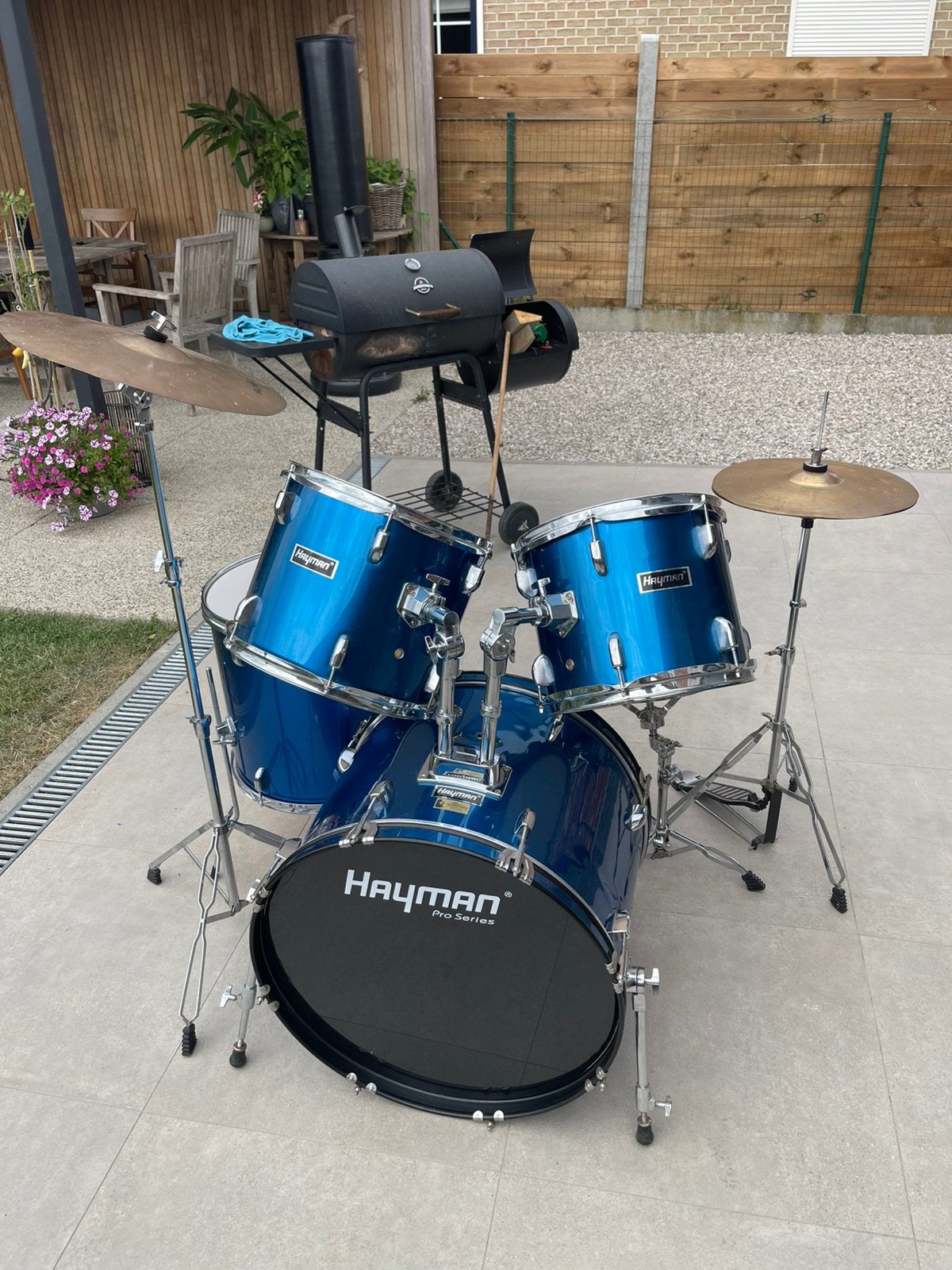 Drumstel te koop, Muziek en Instrumenten, Drumstellen en Slagwerk, Ophalen, Zo goed als nieuw