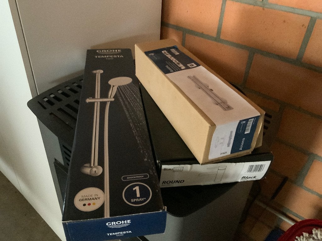 Douche set + lavabo kraan, Ophalen of Verzenden, Nieuw