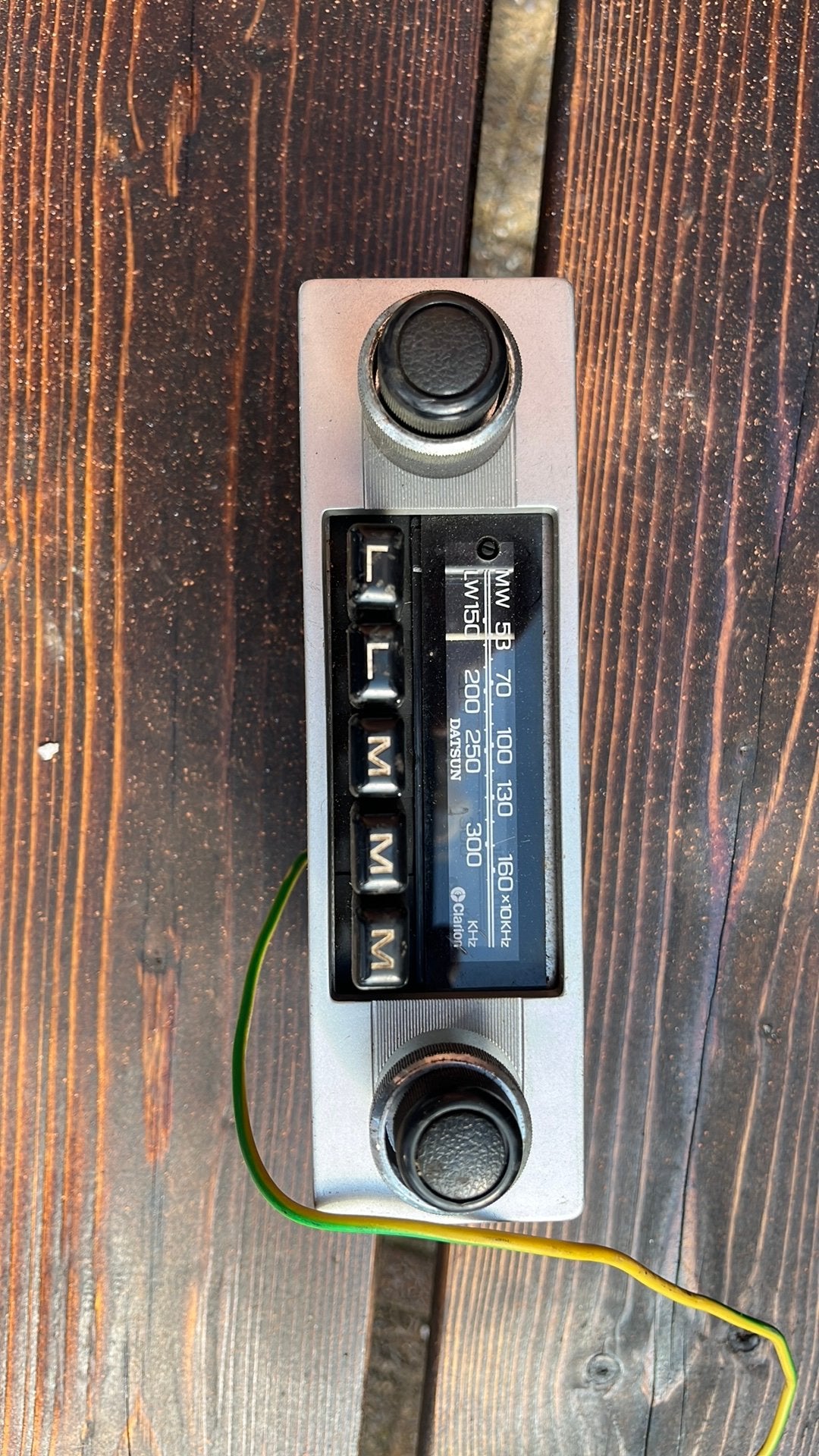 Retro Autoradio Clarion DATSUN, Enlèvement, Utilisé