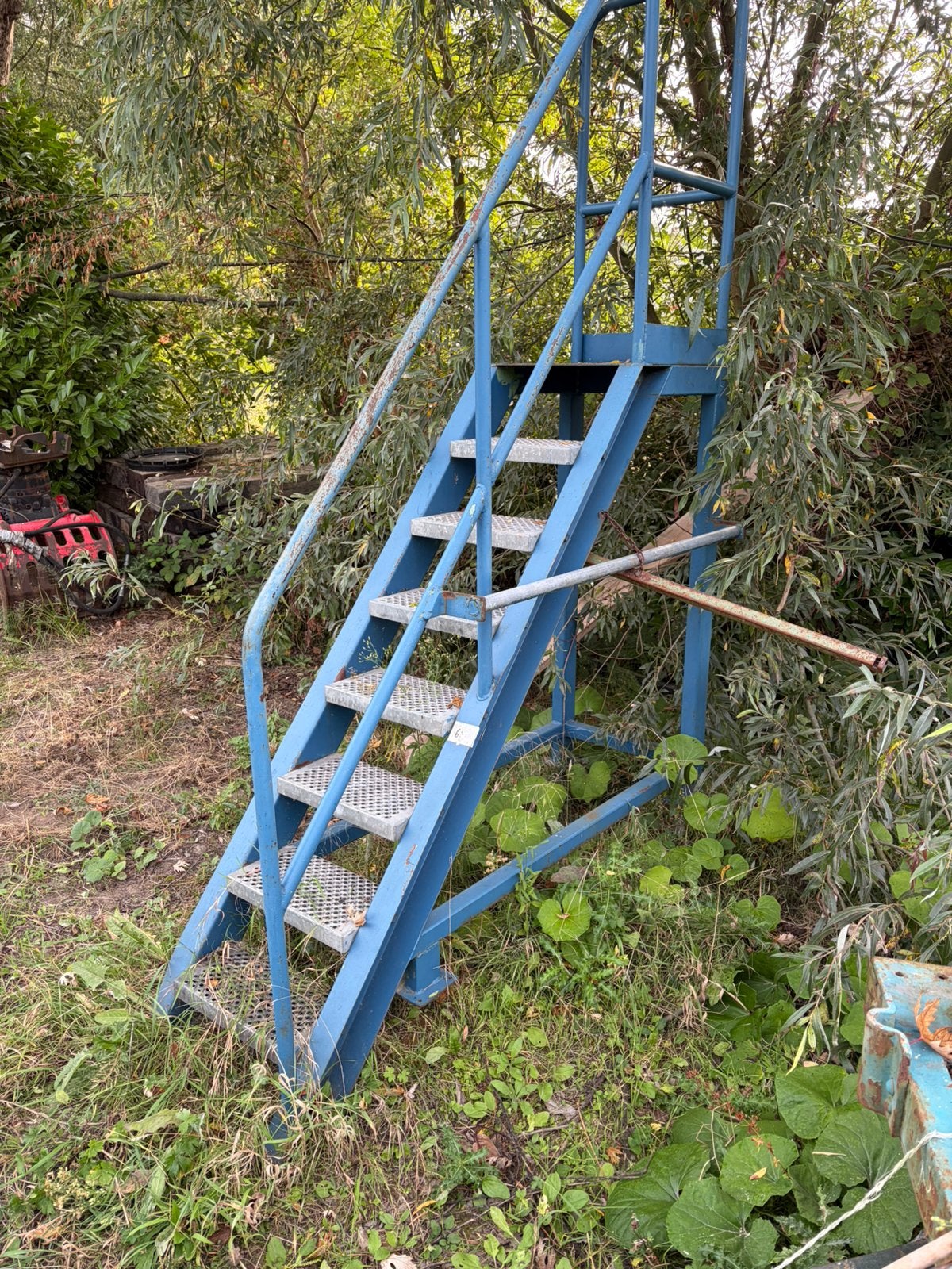 IJzeren trap, Ophalen, Gebruikt, Trap, Minder dan 2 meter